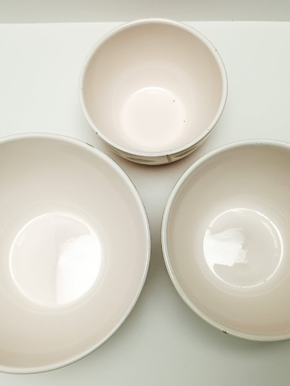 Nantucket Home Sunflower Nesting Mixing / Serving Bowl Set, 6" 5" & 4", Ceramic - Picture 5 of 7